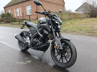 yamaha mt 125 abs lift piękny stan niemcy oryginal stan 15tys km ogorzelczyn