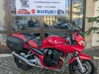 suzuki gsf 650 sa bandit taschen, sitzbank, auspuff
