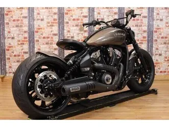 brand new 2025 indian scout 1250 bobber 240 back wheel custom - stunning!