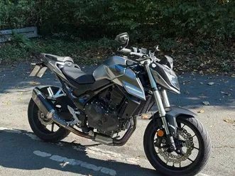 honda hornet cb 750 a2 quickshifter arrow auspuff naked bike