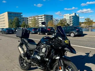 bmw gs 1250 adventure triple black vollausstattung 3x koffer akra