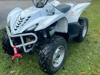 yamaha wolverine 4x4 mit schneepflug