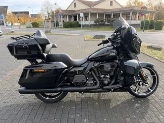 harley-davidson flhxu street glide ultra 117 m. black trim paket