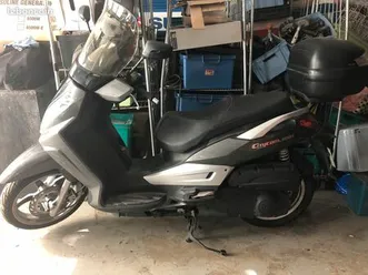 sym 300 citycom 2008 gris