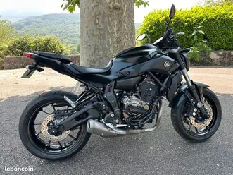 yamaha mt-07 a2 abs full black