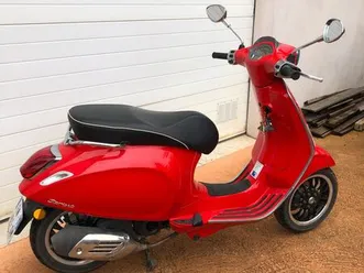 vespa 50 cm3 rouge piaggio
