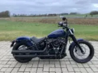 harley-davidson fxbb street bob hmc motorcykler. vi bytter gerne.