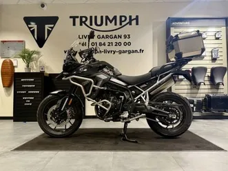 triumph tiger 900 gt 2025 900 cm3 | moto trail | 3 000 km | noir | 93190 livry gargan