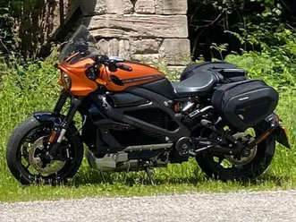 harley davidson livewire, garantie, viel zubehör, top