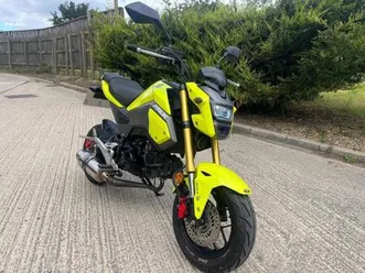2018 68 honda msx 125 a grom 5k miles msx125 long mot green hpi clear