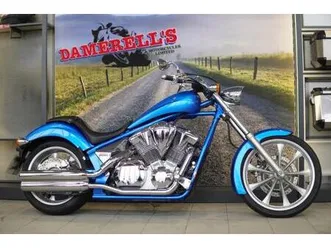 2010 honda vt 1300 cx-a fury blue motorcycle