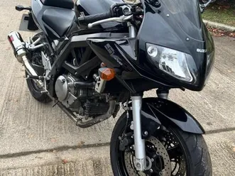 2008 58 suzuki sv650s k7 sv 650 21k miles black sports tourer clean sv650