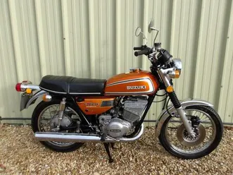 suzuki gt250 1974 ram air classic 2 stroke, tax & mot exempt * uk delivery *