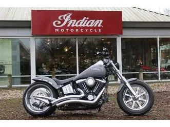 harley-davidson softail custom grijs