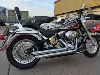 2006 06 harley-davidson fat boy flstfi fatboy fuel injected low miles new mot