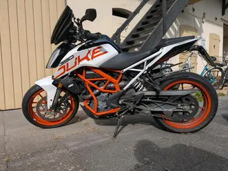 ktm duke 390, tiefergelegt
