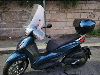 piaggio beverly 400 blu/azzurro