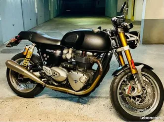 triumph thruxton 1200 r – première main – entretien à jour – excellent état – 28 500 km