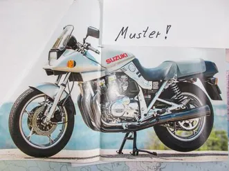 suzuki katana 1100, umbau, incl. originalteilen