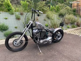 chopper harley softail