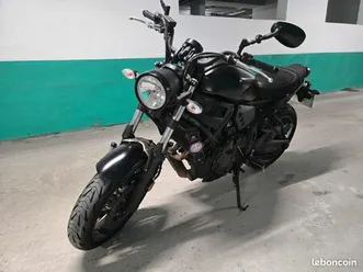 yamaha xsr700 – 2021 – bridée a2 – < 5 000 km – comme neuve