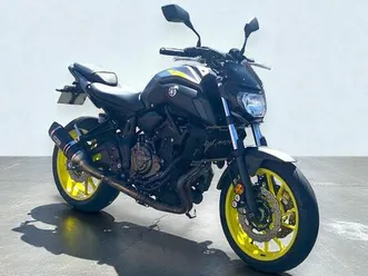 yamaha mt-07 night fluo – phase 2 – 2018 – 22 000 km – excellent état