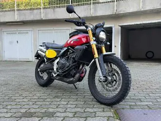 fantic caballero 700 scrambler rosso
