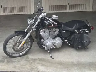 harley-davidson sportster xl 883 custom nero