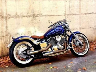 yamaha xvs 650 blu/azzurro