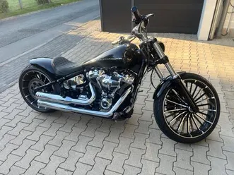 harley-davidson breakout custom umbau mit jekyll hyde