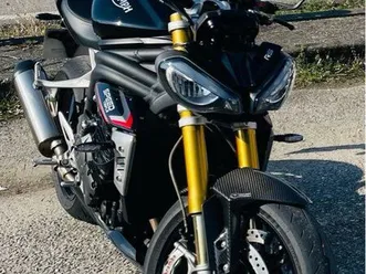 triumph speed triple 1200 rs – full options – entretien complet – état exceptionnel