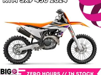 ktm sxf 450 2024 - zero hours - px welcome - nationwide delivery