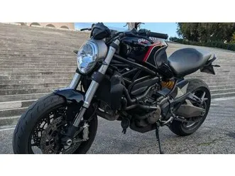vendo ducati monster 821 dark abs (2014 - 16) usata a roma (codice 9895010) - moto.it
