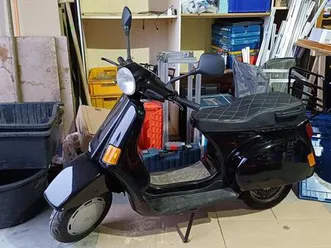 vespa cosa 200 schwarz