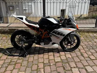 ktm rc390 + verkleidung, felgensatz & teile - rennmaschine race