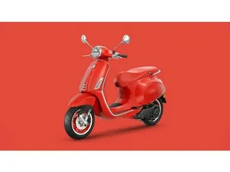 vespa primavera red elettrica 45