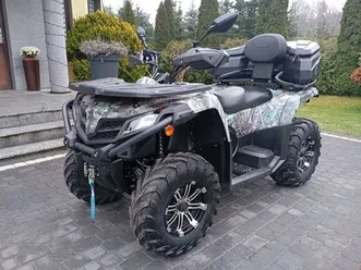 quad cfmoto 520l long 4x4 blokady led homologacja pl starogard gdański