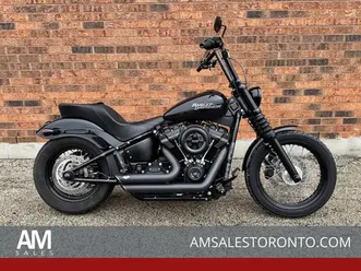 2018 harley-davidson street bob **vance & hines exhaust** **extr