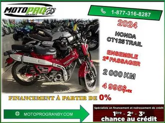 2024 honda ct125 trail ct125 ct 125 trail 125trail ensemble 2e passager