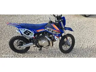 dirt bike sano rxf rookie 125 cc semi-auto bleu