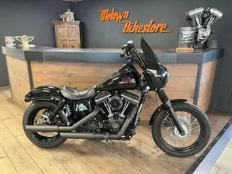 harley davidson fxdb 103 dyna streetbob club style black edi — motoren | harley-davidson — marktplaats
