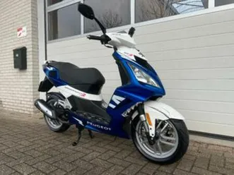 peugeot speedfight 3 brom. 4t. met kapschade. rijdt nieuw! — scooters | peugeot — marktplaats