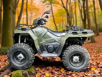 quad polaris sportsman 570 eps occasion et sa luge neige pour livraison matériel en option