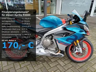 aprilia rs660 *e5+*105 ps*aprc*quickshifter*blau*led*