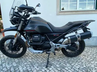 moto guzzi v 85tt leiria, pousos, barreira e cortes