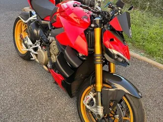 ducati street, fighter, v4s