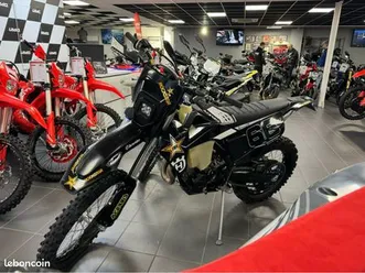 husqvarne 350fe rockstar edition akrapovic led bib mousse 1ere main