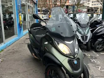 piaggio mp3 500 hpe sport vert mat garantie 3 ans ct 0k akra