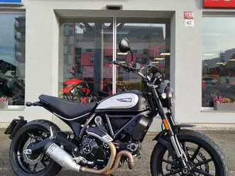 ducati scrambler icon dark, čr, záruka, servis