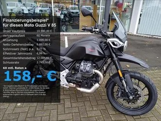 moto guzzi v 85 *strada*schwarz*80 ps*led*tempomat*